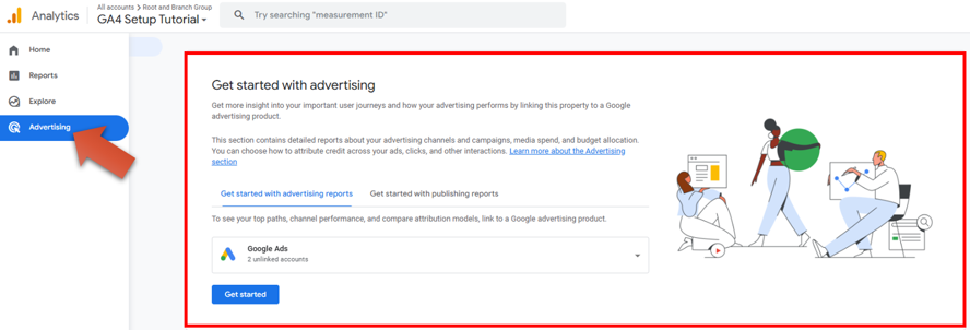 advertising reports without google signals