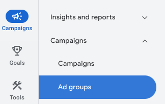 ad groups in google ads