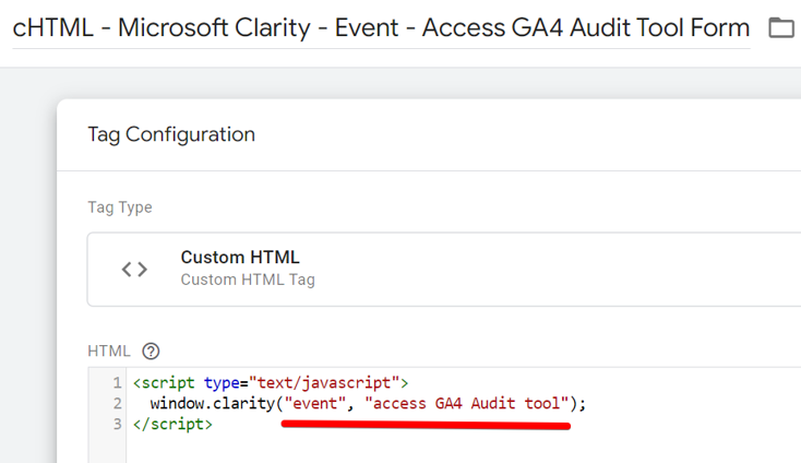 create an api smart event