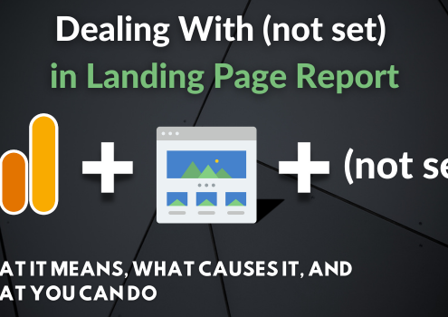 not set in ga4 landing page report