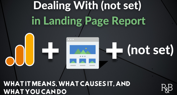 not set in ga4 landing page report