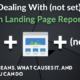 not set in ga4 landing page report